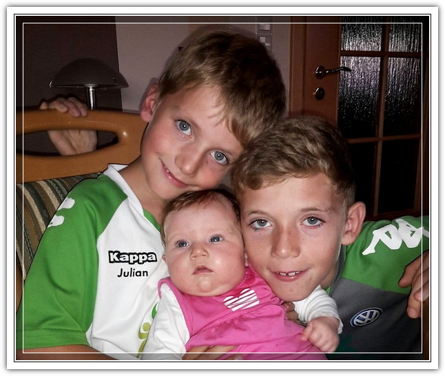 Jonas, Julian mit Samira