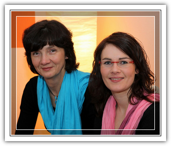 Das sind wir: Katrin und Babett